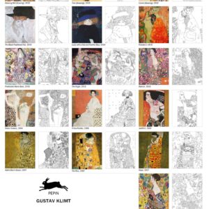 Artists’ Colouring Book – Gustav Klimt 6-9 ΤΡΙΛΙΖΑ