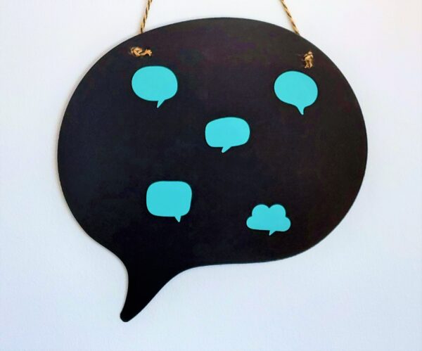 Magnetic board – Speech bubble Magnetic boards ΤΡΙΛΙΖΑ