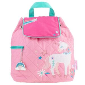 Βαμβακερό σακίδιο πλάτης Quilted Backpack – Μονόκερος 0-3 ΤΡΙΛΙΖΑ