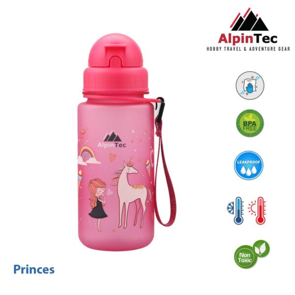 Παγούρι AlpinTec Kids Princess 400ml 0-3 ΤΡΙΛΙΖΑ