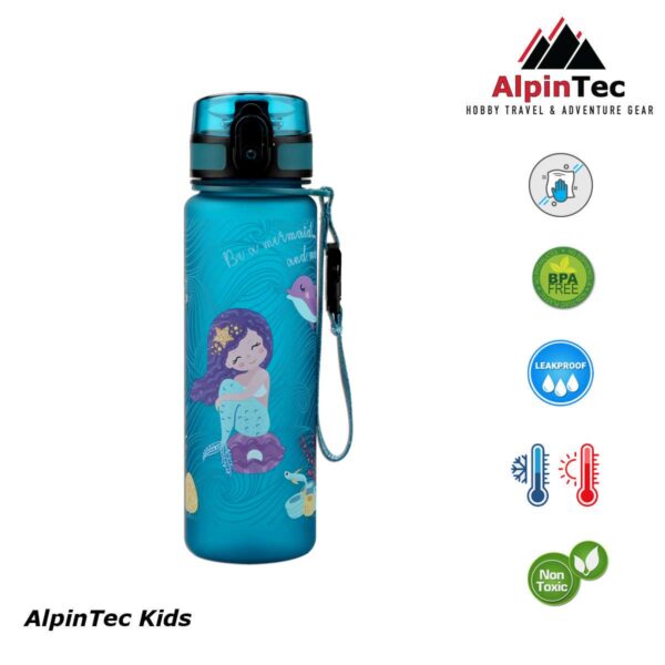 Παγούρι AlpinTec Kids Mermaid 500ml 0-3 ΤΡΙΛΙΖΑ