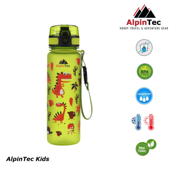 Παγούρι AlpinTec Kids Dino 500ml 0-3 ΤΡΙΛΙΖΑ