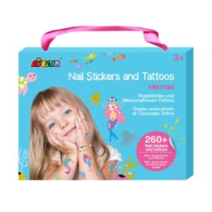 Nail sticker & tattoos – Γοργόνα 0-3 ΤΡΙΛΙΖΑ