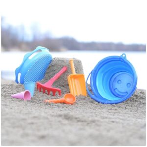 Κουβαδάκια παραλίας 7 σε 1 sand toys – μπλε 0-3 ΤΡΙΛΙΖΑ