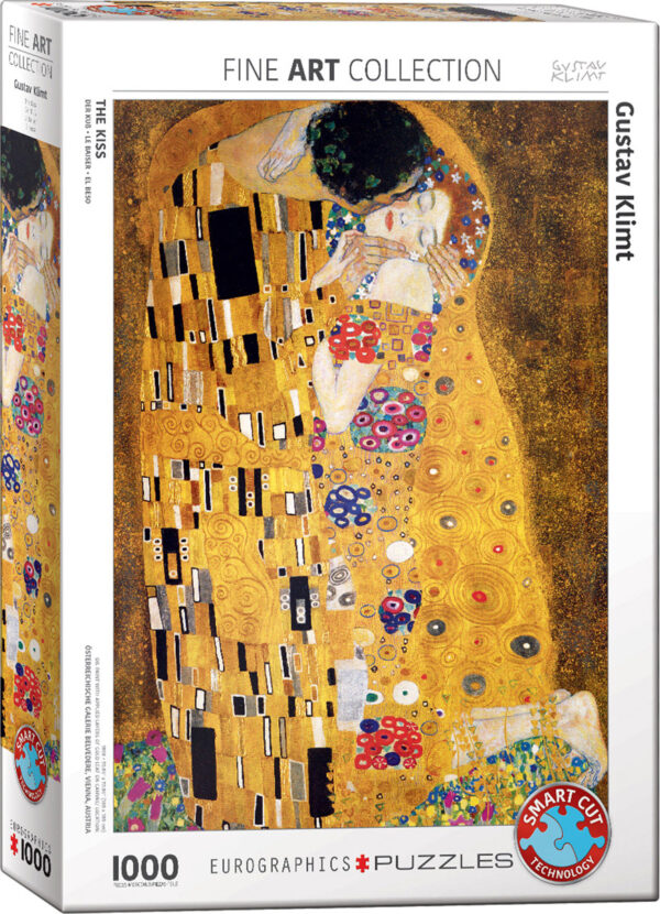 The kiss by Gustav Klimt – Παζλ 1000 κομματιών 9-12 ΤΡΙΛΙΖΑ