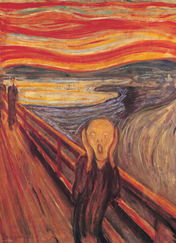 The Scream by Edvard Munch – Παζλ 1000 κομματιών 9-12 ΤΡΙΛΙΖΑ