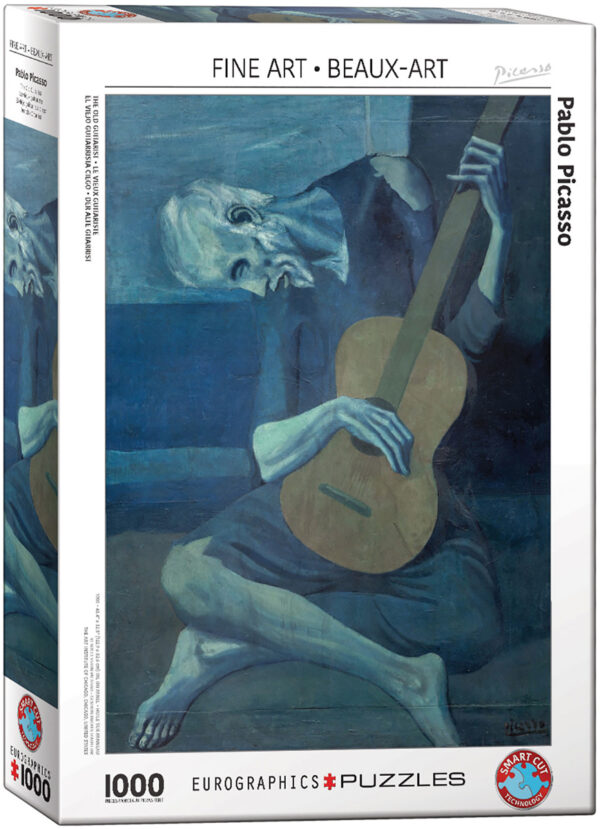 The Old Guitar Player by Picasso – Παζλ 1000 κομματιών 9-12 ΤΡΙΛΙΖΑ