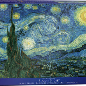 Starry night by Van Gogh – Παζλ 2000 κομματιών 9-12 ΤΡΙΛΙΖΑ